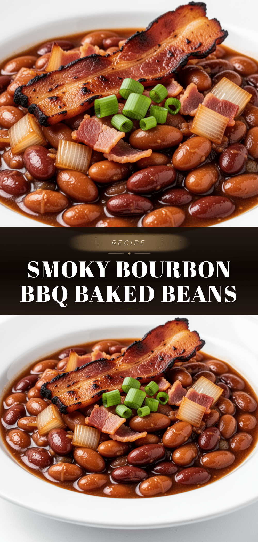 Brown Sugar Bourbon BBQ Baked Beans recipe