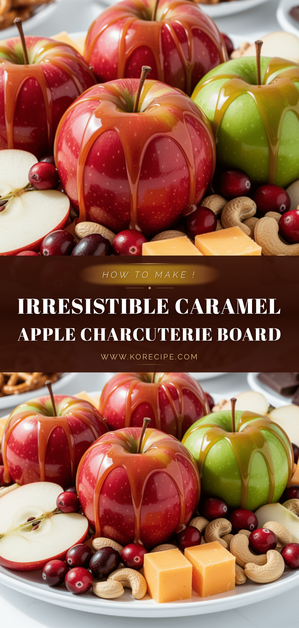 caramel apple charcuterie board recipe