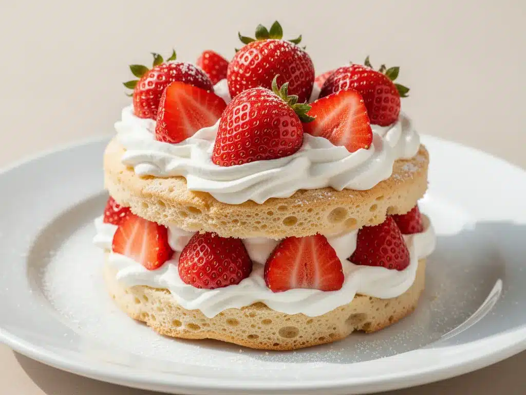 Classic Strawberry Shortcake preparation steps