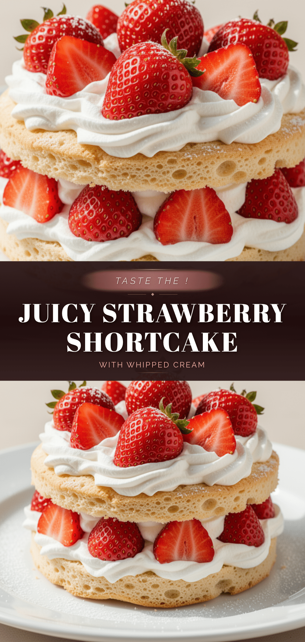 Classic Strawberry Shortcake recipe