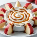 creamy caramel apple dip - featured image