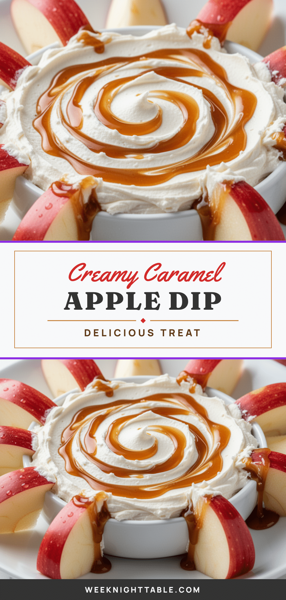 creamy caramel apple dip recipe