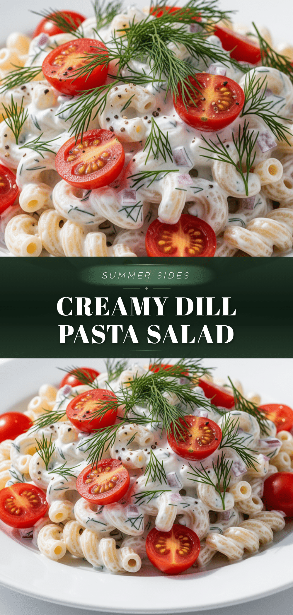 creamy dill pasta salad recipe