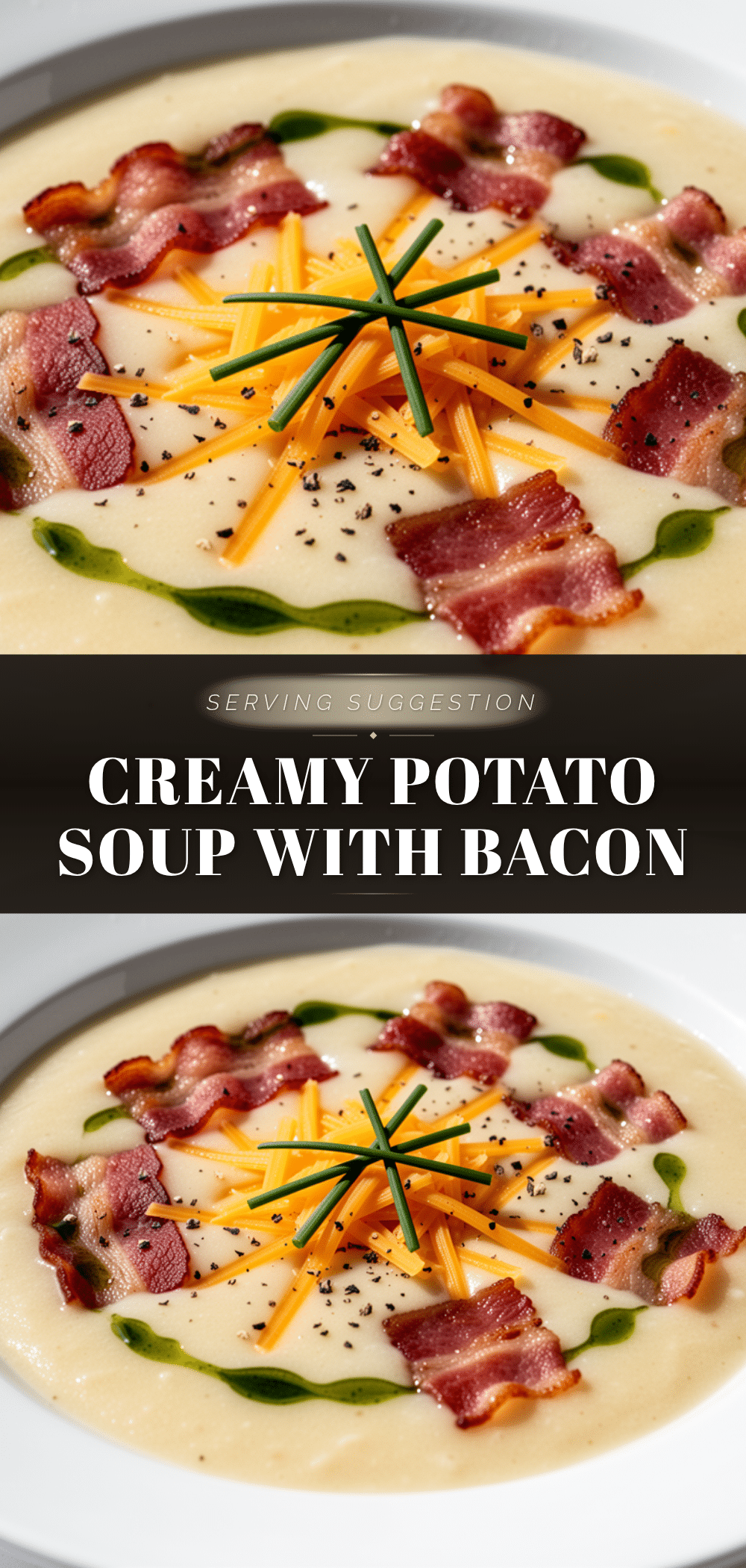 creamy potato soup with crispy bacon recipe