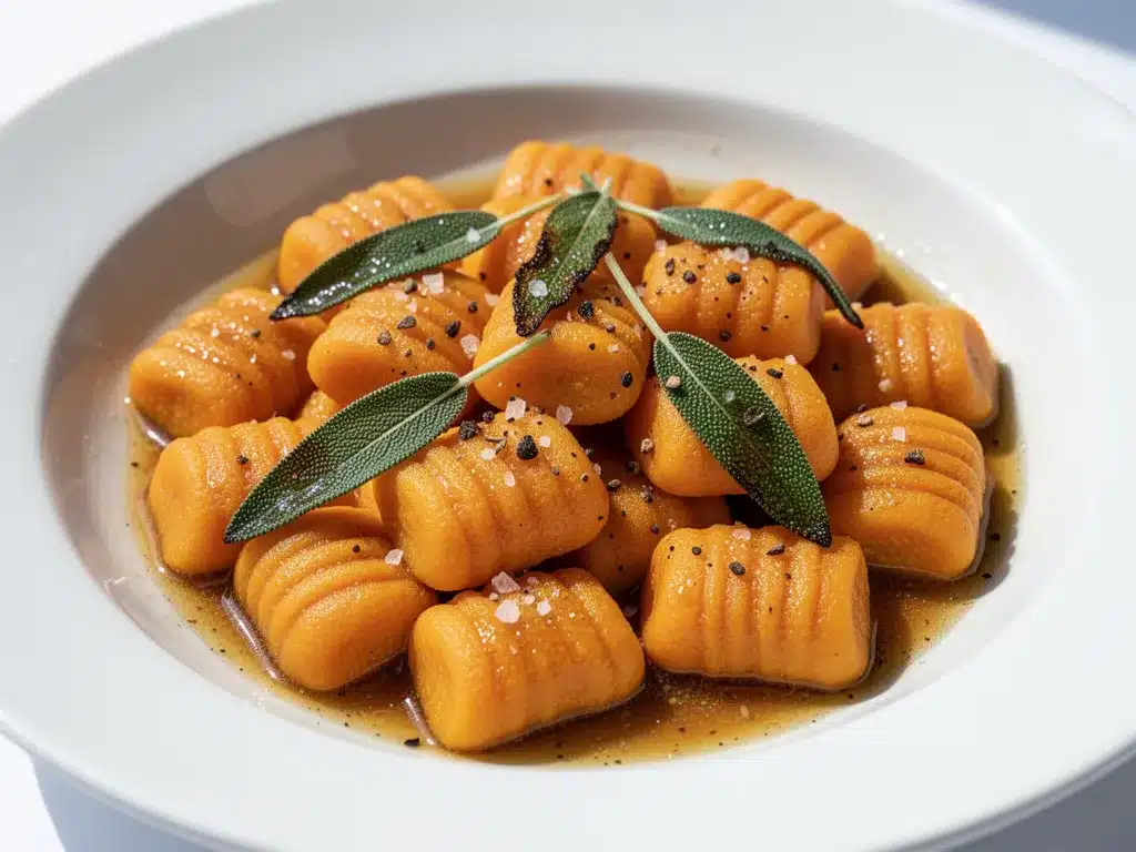 creamy pumpkin gnocchi preparation steps