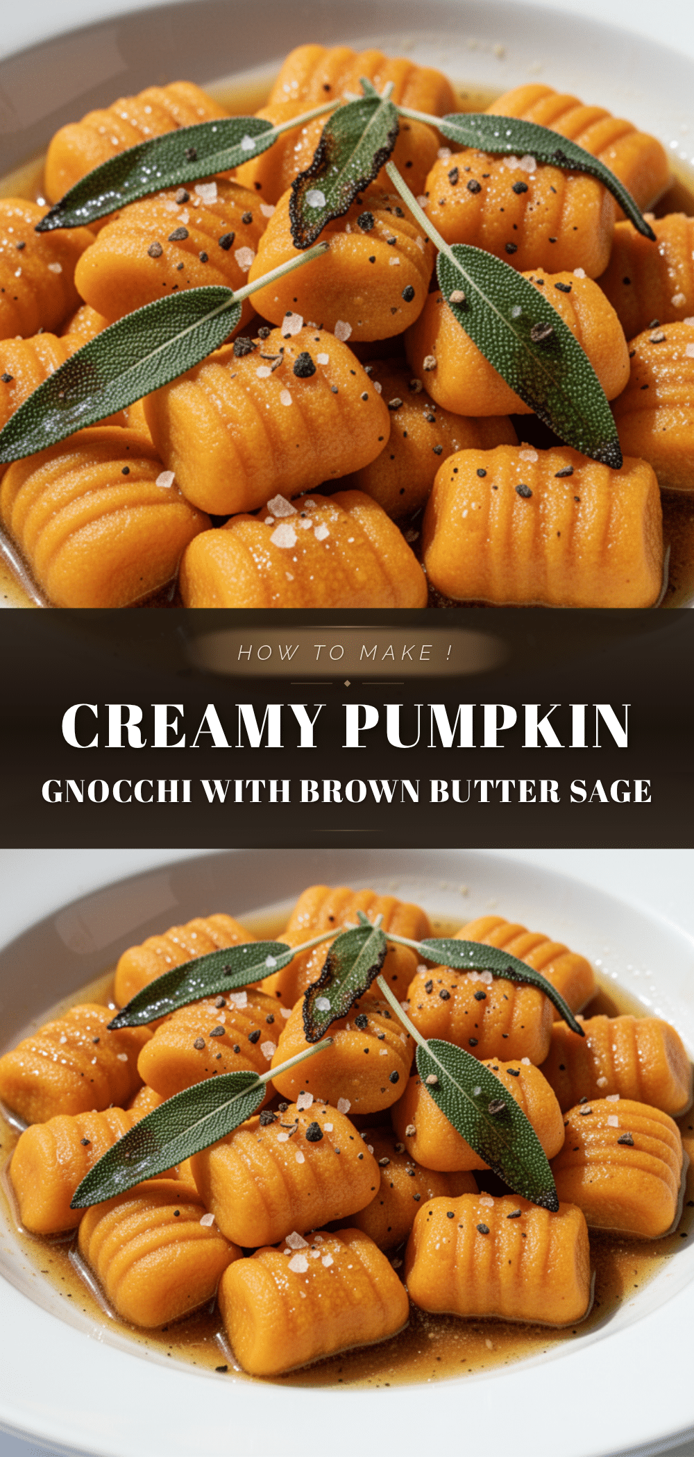 creamy pumpkin gnocchi recipe