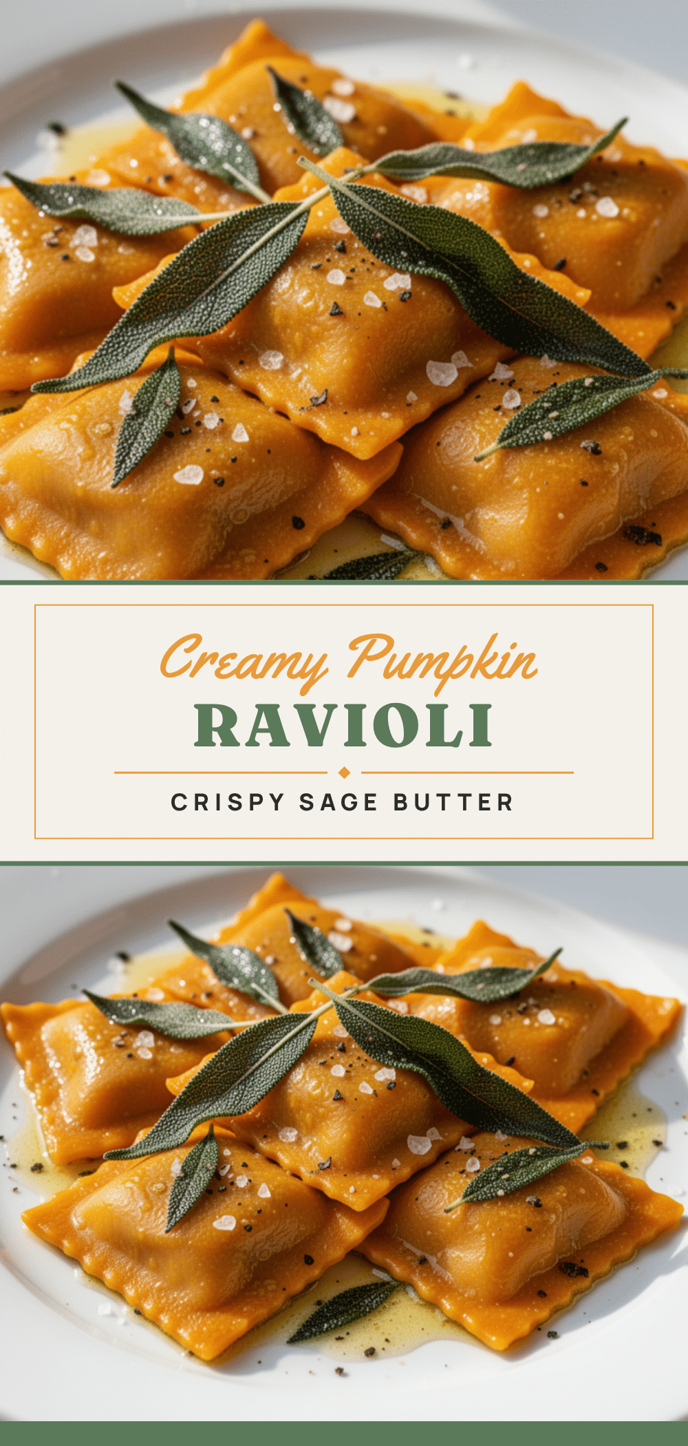creamy pumpkin ravioli recipe