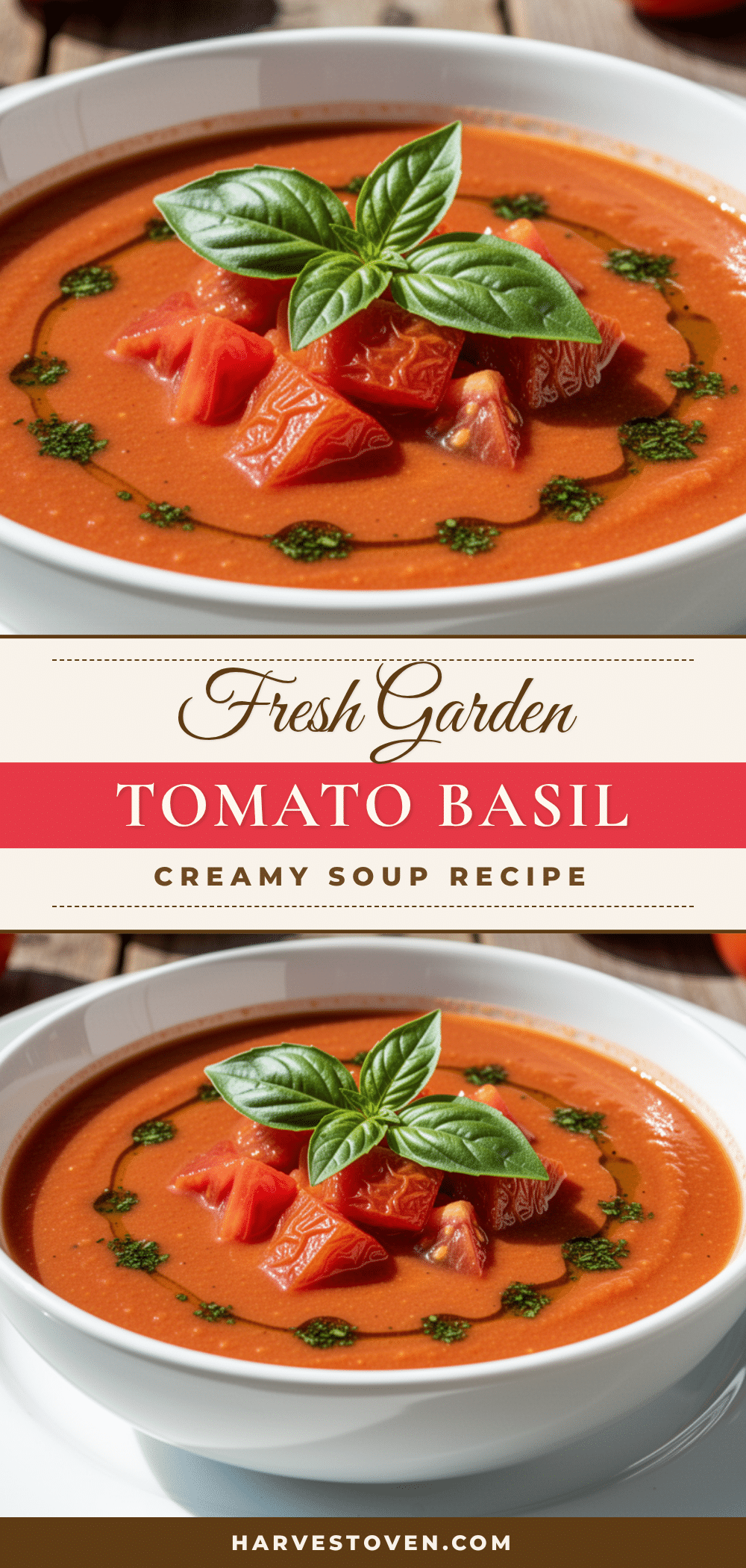 creamy tomato basil soup recipe