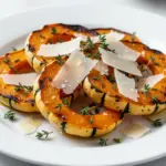 Crispy Parmesan Roasted Delicata Squash - featured image