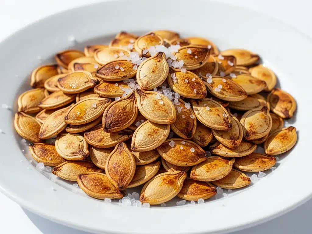 crispy roasted pumpkin seeds preparation steps