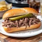 crockpot Italian beef sandwich - featured image