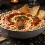 easy 3-ingredient buffalo chicken dip - featured image