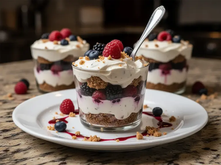 Easy 3-Ingredient No-Bake Berry Trifle - featured image