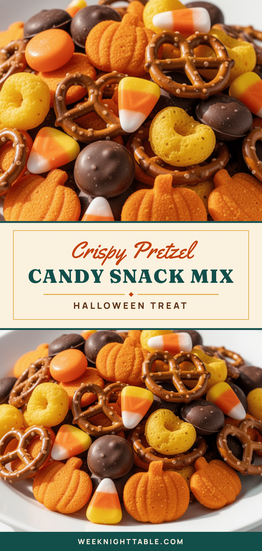 Easy Halloween Snack Mix recipe