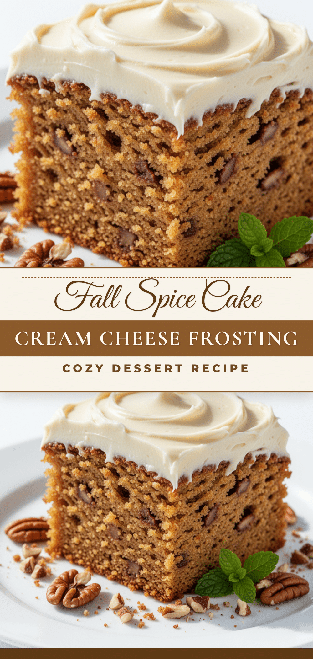 fall spice cake recipe
