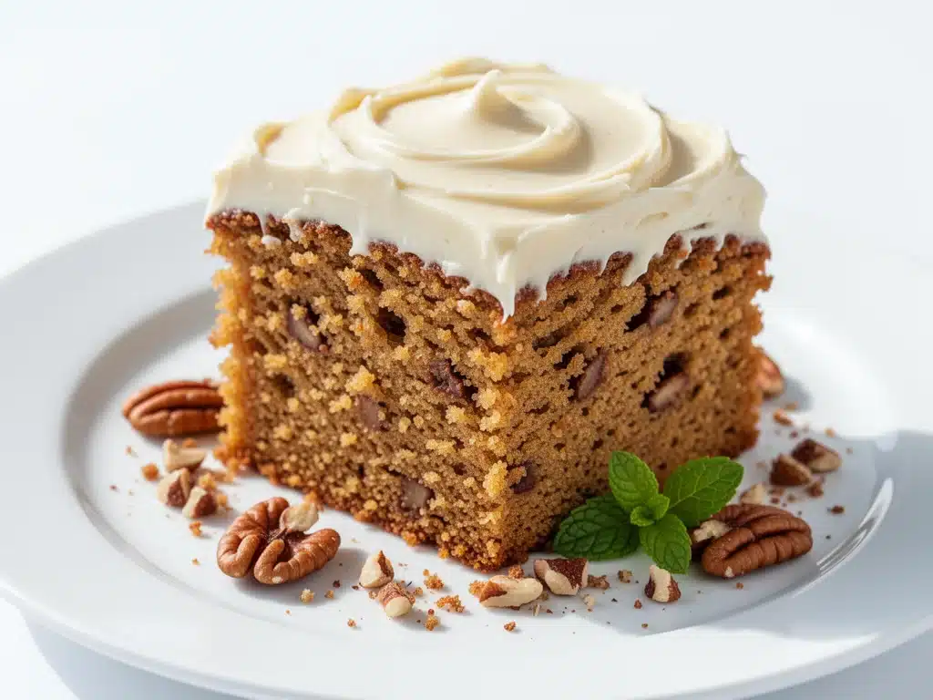 fall spice cake - featured image
