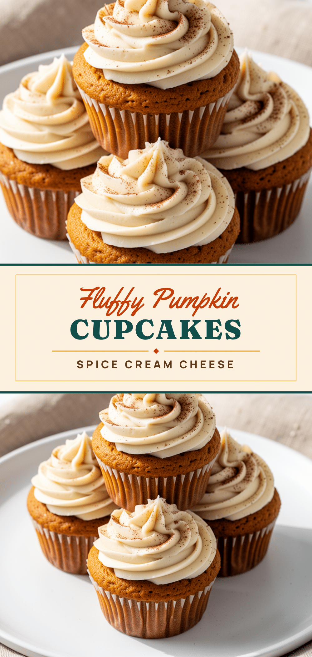 fluffy pumpkin spice cupcakes recipe