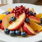 fresh autumn fruit salad - featured image