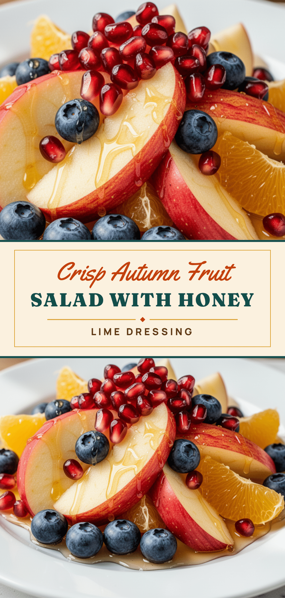 fresh autumn fruit salad recipe