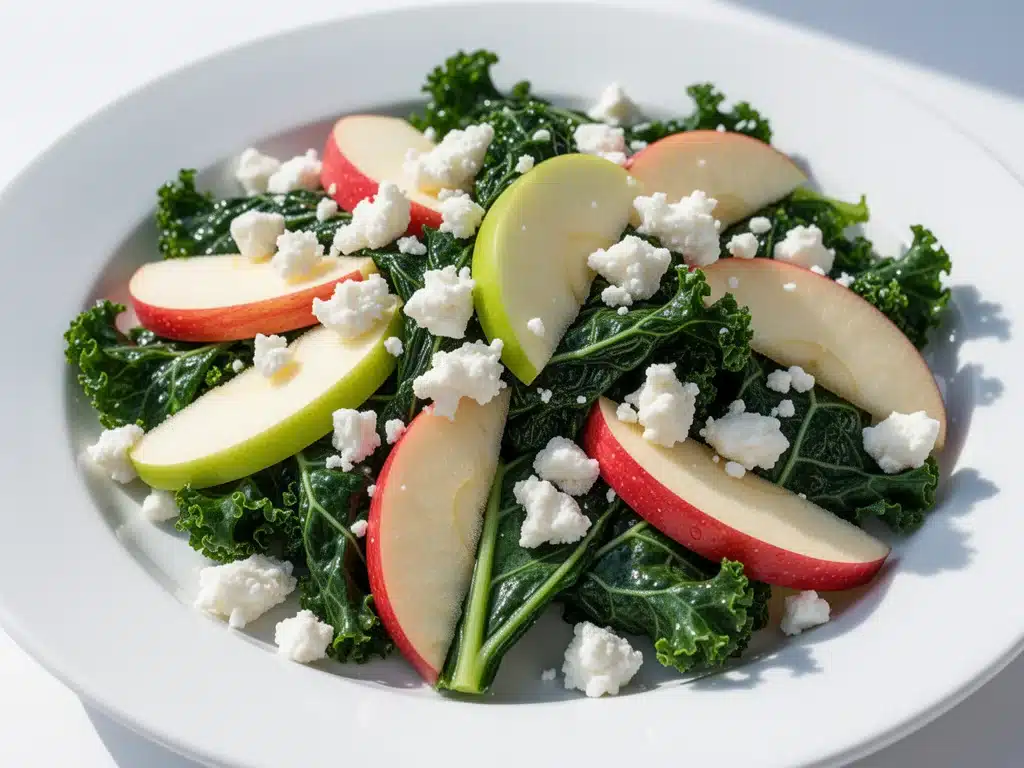 fresh harvest kale salad - featured image