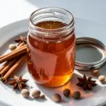 homemade pumpkin spice syrup - featured image