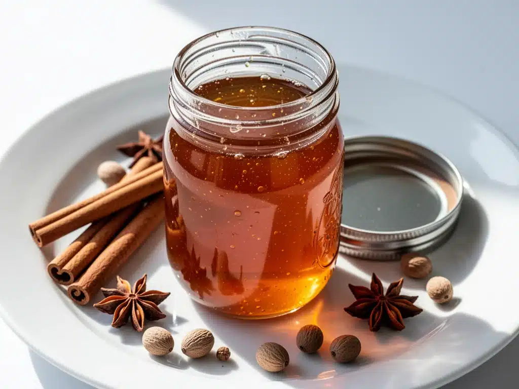 homemade pumpkin spice syrup - featured image