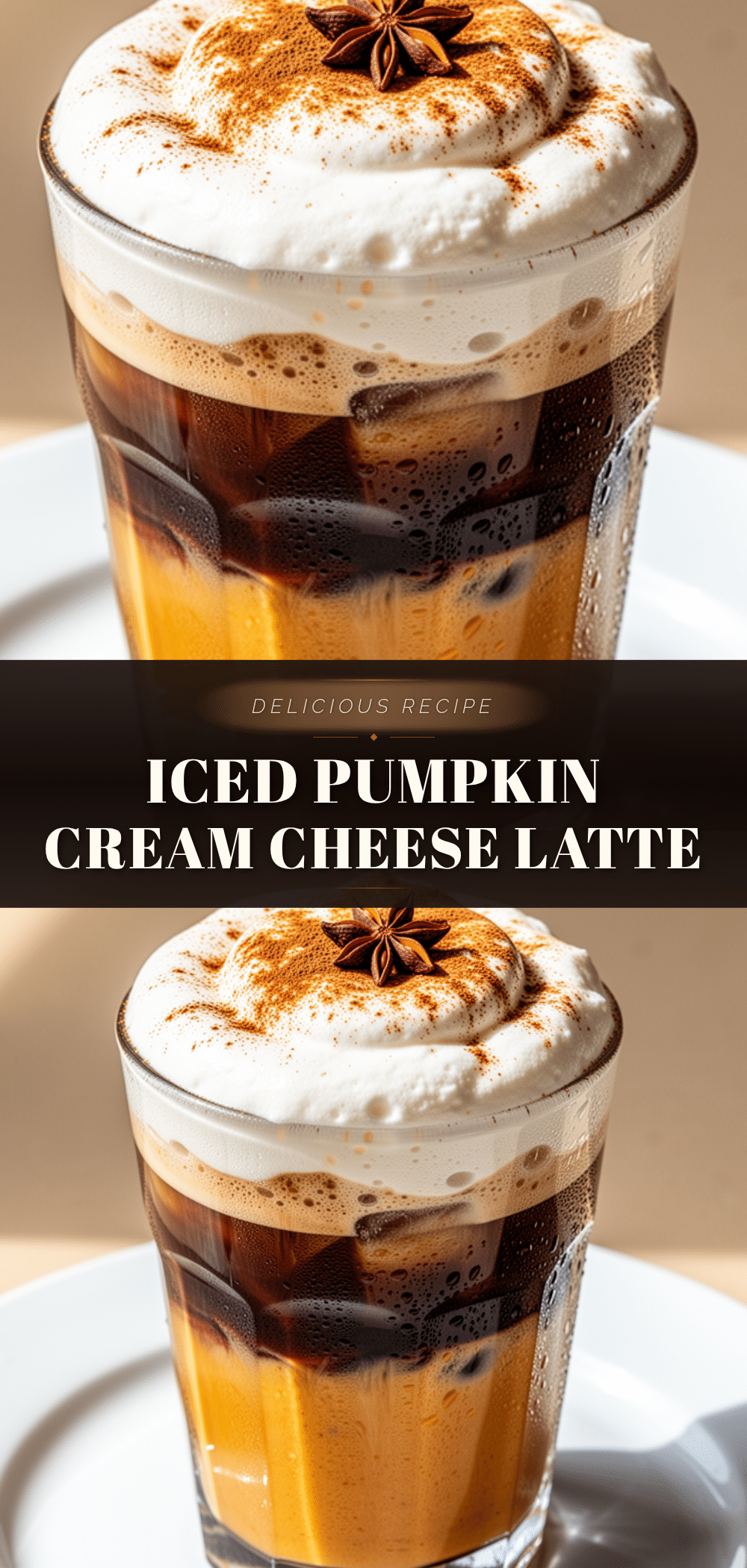 iced pumpkin cream cheese muffin latte recipe