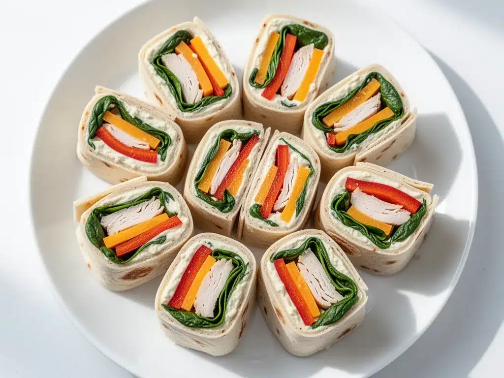 kid-friendly school lunch box wraps preparation steps