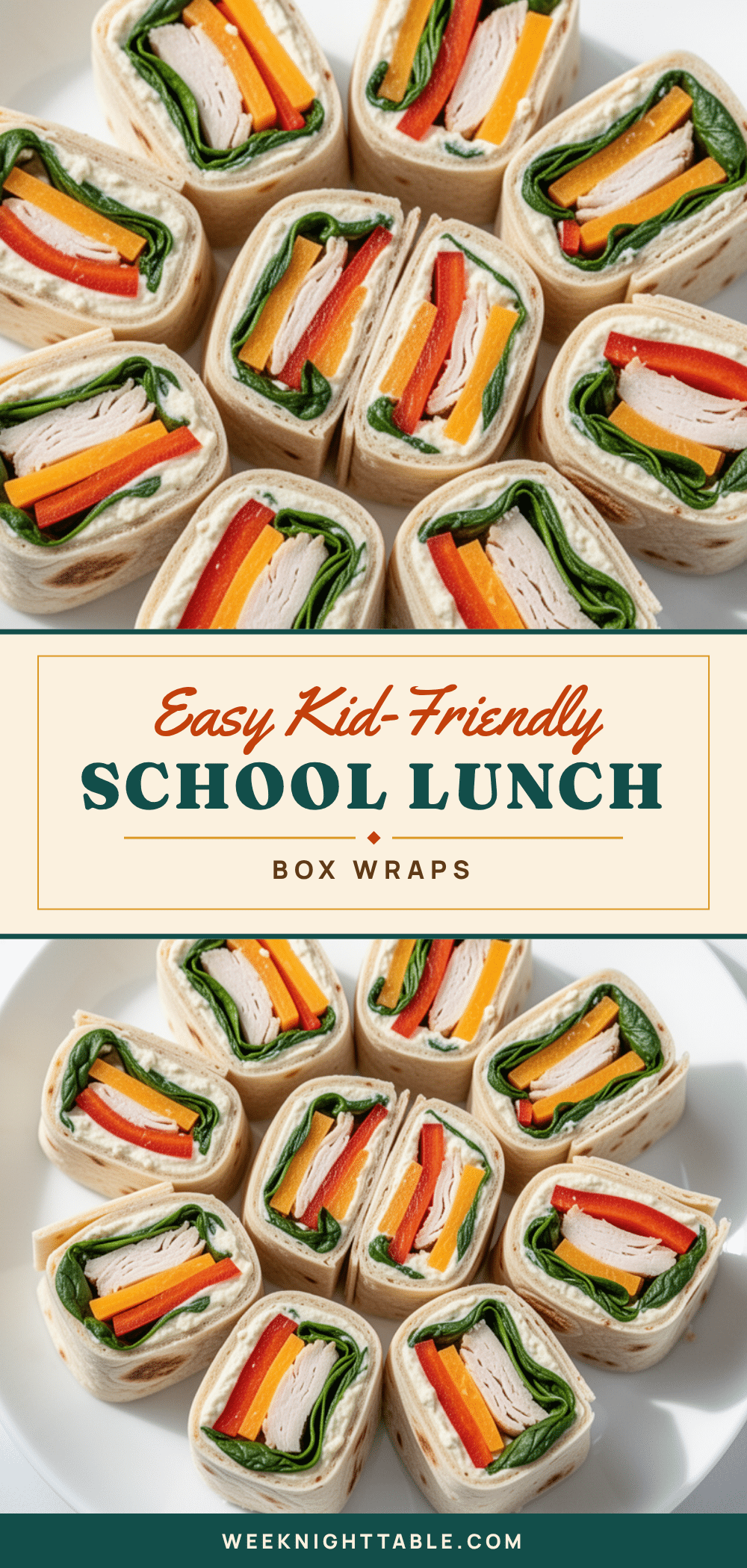 kid-friendly school lunch box wraps recipe