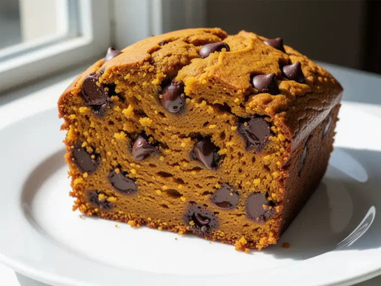 Moist One-Bowl Chocolate Chip Pumpkin Bread - featured image