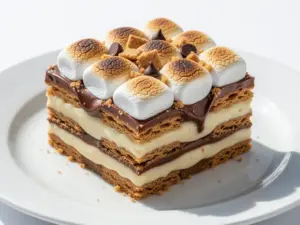 no-bake smores icebox cake - featured image