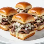 Philly cheesesteak sliders - featured image