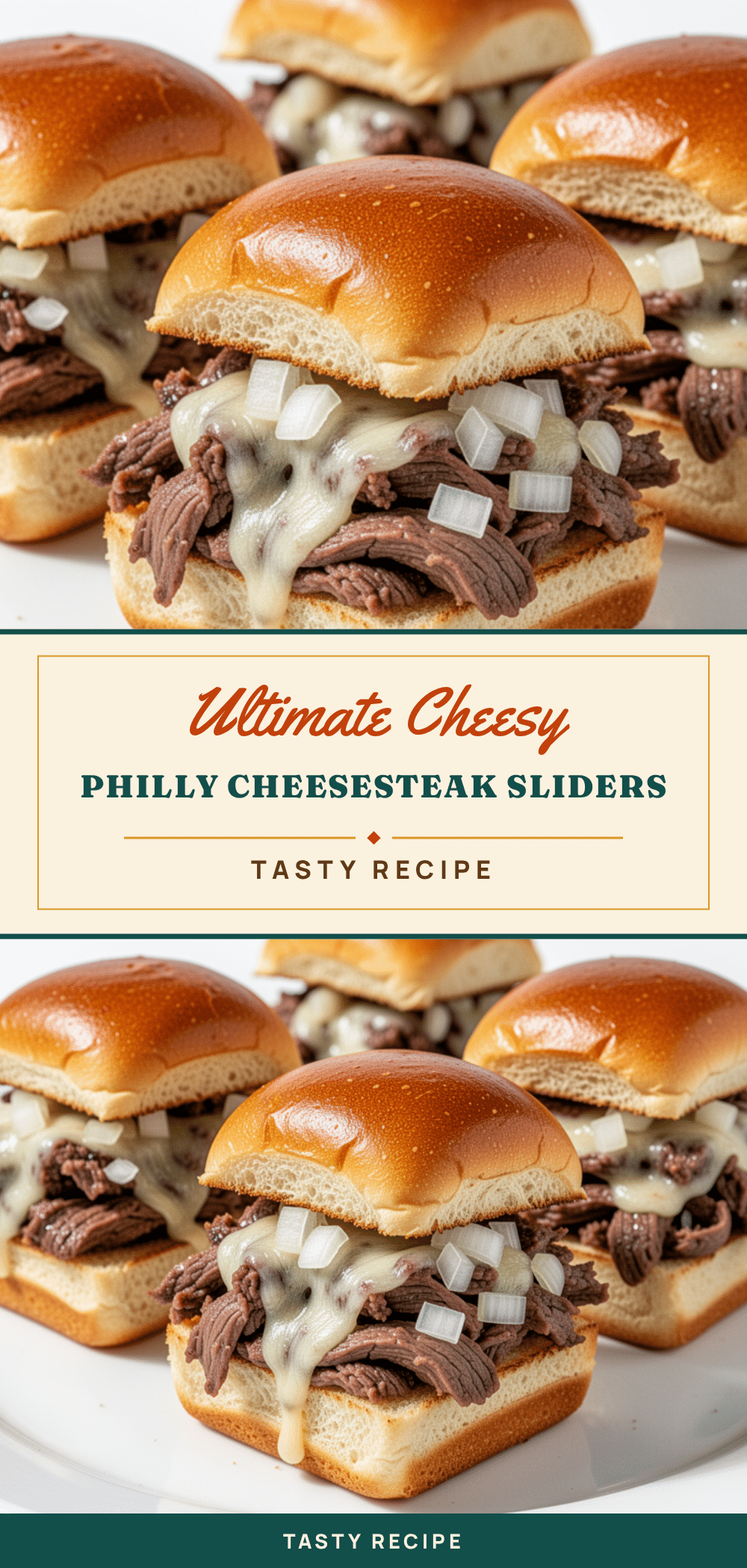 Philly cheesesteak sliders recipe