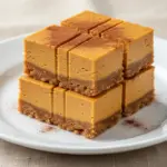 pumpkin cheesecake bars - featured image
