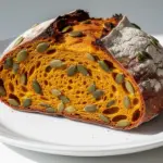 pumpkin sourdough bread - featured image