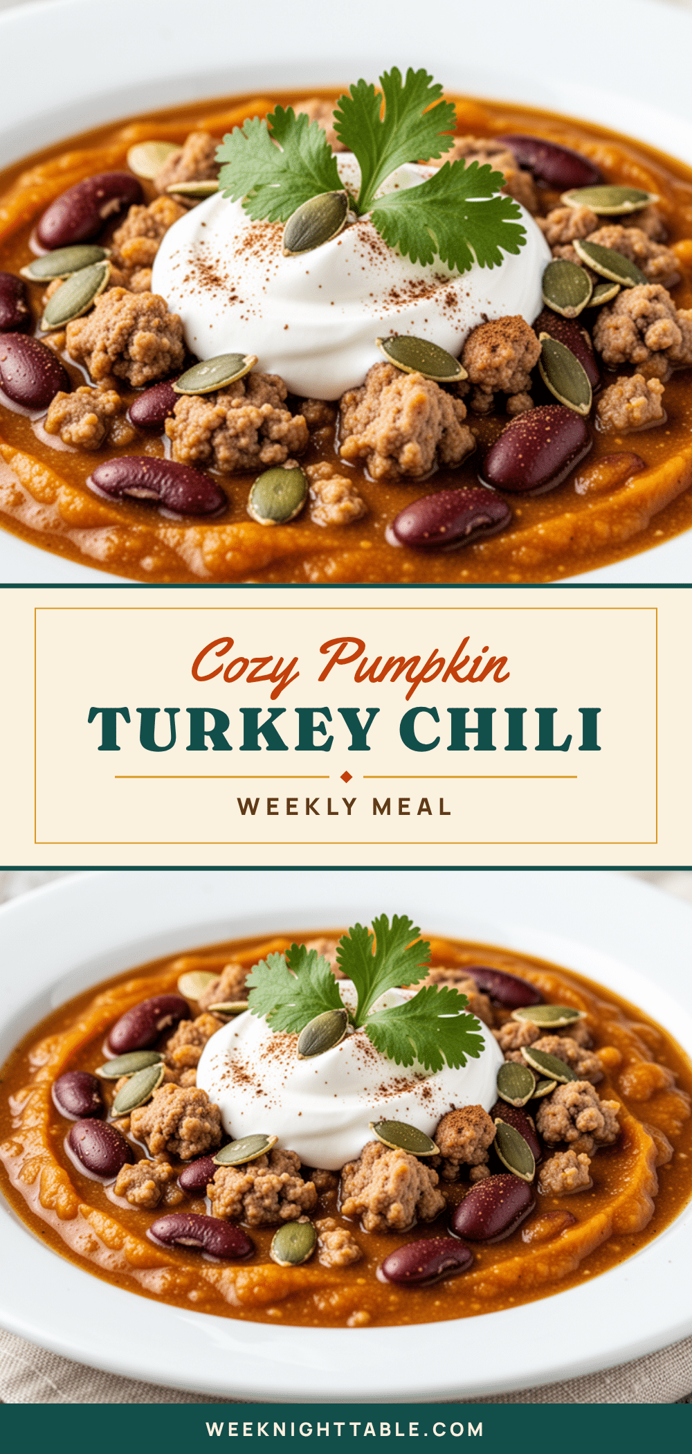 pumpkin turkey chili recipe