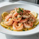 quick garlic butter shrimp scampi - featured image