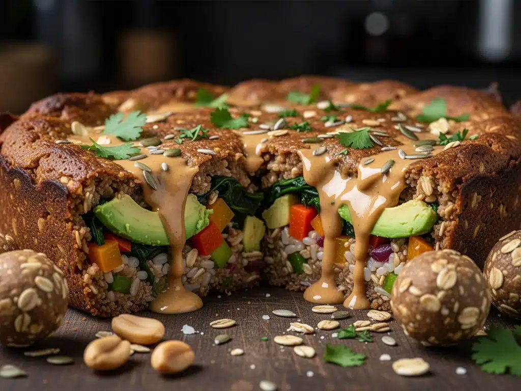 Quick No-Bake Peanut Butter Oat Energy Bites - featured image