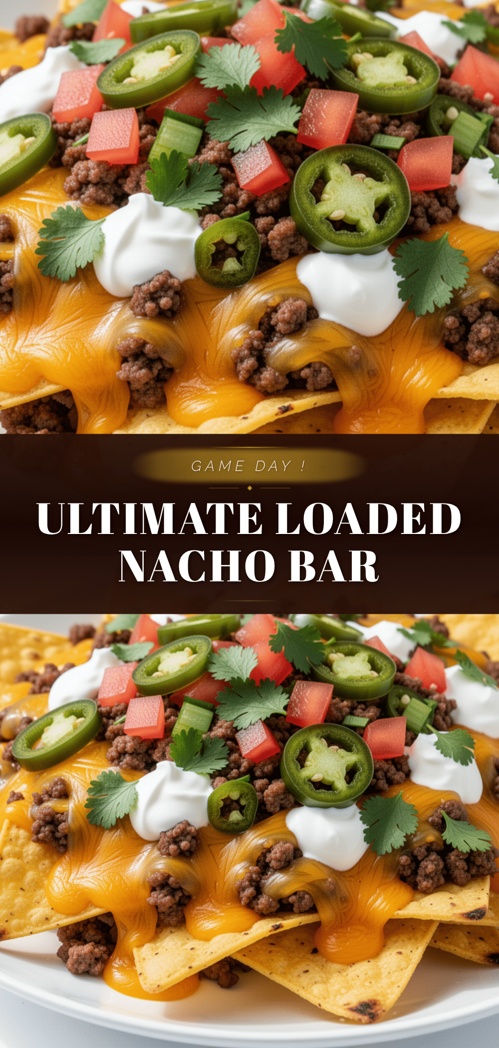 Ultimate Loaded Nacho Bar for Game Day recipe